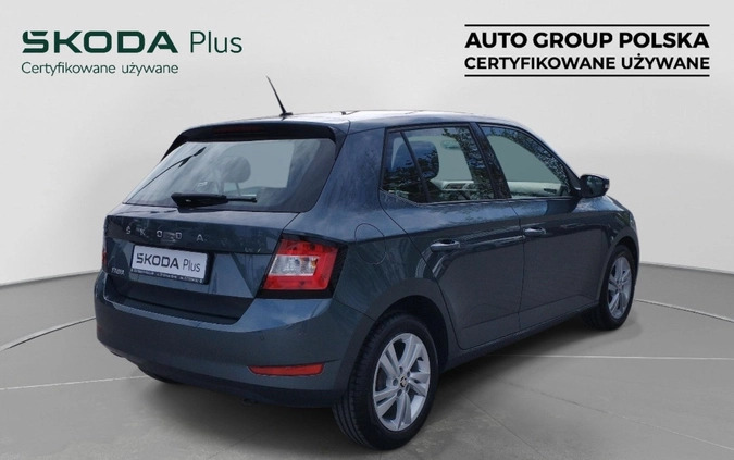 Skoda Fabia cena 54500 przebieg: 29500, rok produkcji 2021 z Świętochłowice małe 172